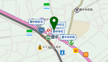 ケンタッキーフライドチキン 豊中駅前店の地図画像