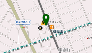 ケンタッキーフライドチキン 御嶽山店の地図画像