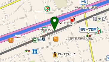 ケンタッキーフライドチキン 京王笹塚店の地図画像