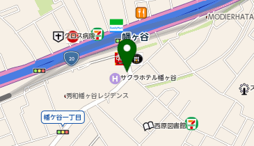 ケンタッキーフライドチキン 幡ケ谷南口店の地図画像