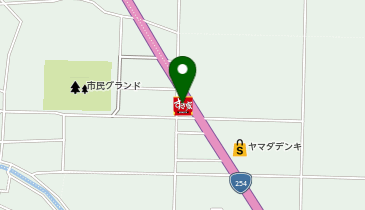 ケンタッキーフライドチキン 川越氷川町店の地図画像