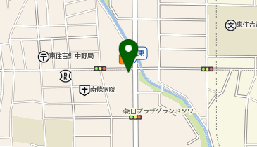 ケンタッキーフライドチキン 東住吉湯里店の地図画像