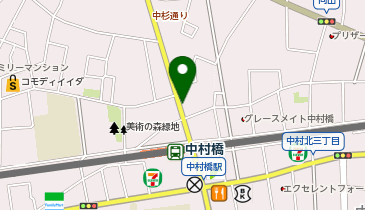 ケンタッキーフライドチキン 中村橋駅前店の地図画像