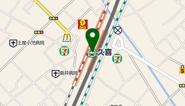 ケンタッキーフライドチキン 久喜店の地図画像