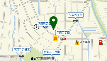 ケンタッキーフライドチキン 金沢久安店の地図画像