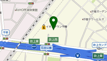 ケンタッキーフライドチキン イオンタウン千種店の地図画像