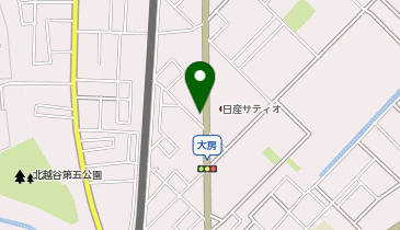 ケンタッキーフライドチキン 北越谷店の地図画像