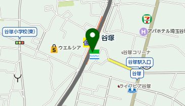 ケンタッキーフライドチキン エキア谷塚店の地図画像