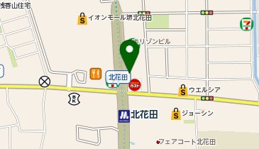 ケンタッキーフライドチキン 北花田店の地図画像