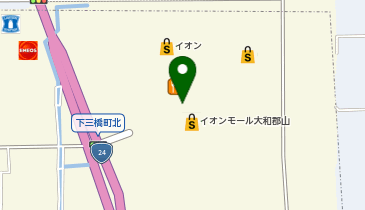 ケンタッキーフライドチキン イオンモール大和郡山店の地図画像