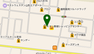 ケンタッキーフライドチキン イオン東根店の地図画像