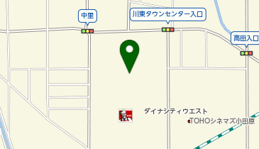 ケンタッキーフライドチキン ダイナシティ店の地図画像