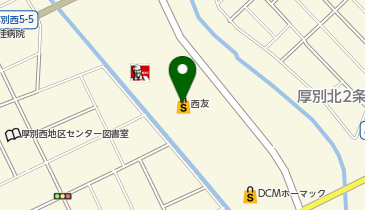 ケンタッキーフライドチキン イオン札幌厚別店の地図画像