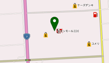 ケンタッキーフライドチキン イオンモール三川店の地図画像