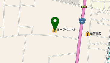 ケンタッキーフライドチキン 石橋ヨークタウン店の地図画像