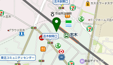 ケンタッキーフライドチキン 志木南口駅前店の地図画像