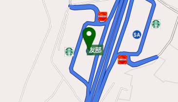 スターバックスコーヒー 友部サービスエリア(下り線)店の地図画像