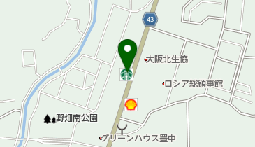 スターバックスコーヒー 豊中ロマンチック街道店の地図画像