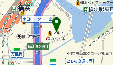 スターバックスコーヒー 横浜スカイビル店の地図画像