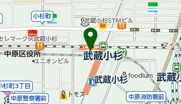 スターバックスコーヒー 武蔵小杉東急スクエア店の地図画像