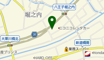 スターバックスコーヒー 多摩野猿街道店の地図画像