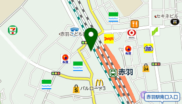スターバックスコーヒー ビーンズ赤羽店の地図画像