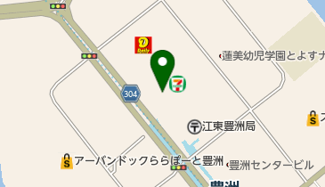 スターバックスコーヒー 豊洲フォレシア店の地図画像