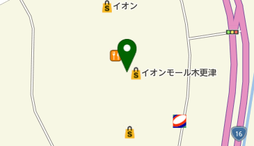 スターバックスコーヒー イオンモール木更津店の地図画像