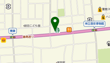 スターバックスコーヒー 福井二の宮 藤島通り店の地図画像