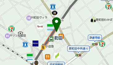 スターバックスコーヒー 小田急町田駅店の地図画像