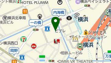 スターバックスコーヒー 横浜ビブレ店の地図画像