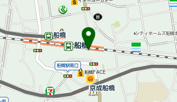 スターバックスコーヒー シャポー船橋本館店の地図画像