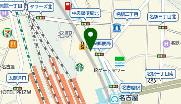 スターバックスコーヒー KITTE名古屋店の地図画像