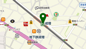 スターバックスコーヒー エキア成増店の地図画像
