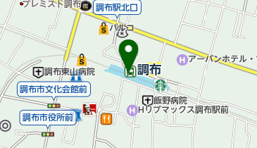 スターバックスコーヒー トリエ京王調布店の地図画像
