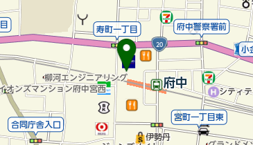 スターバックスコーヒー 京王府中駅ビル店の地図画像