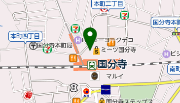 スターバックスコーヒー ミーツ国分寺店の地図画像
