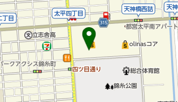 スターバックスコーヒー 錦糸町オリナス店の地図画像