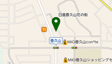 スターバックスコーヒー 日進香久山店の地図画像