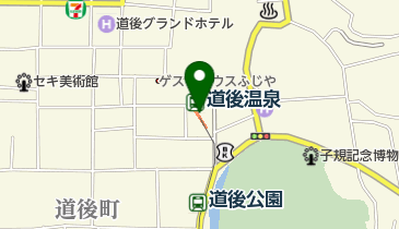 スターバックスコーヒー 道後温泉駅舎店の地図画像