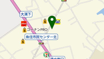 スターバックスコーヒー 明石魚住店の地図画像