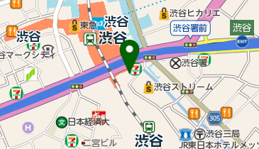 スターバックスコーヒー 渋谷ストリーム店の地図画像