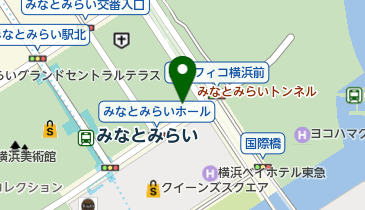 スターバックスコーヒー オーシャンゲートみなとみらい店の地図画像