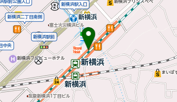 スターバックスコーヒー キュービックプラザ新横浜3階店の地図画像