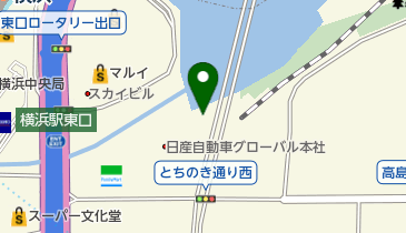 スターバックスコーヒー 日産グローバル本社ギャラリー店の地図画像