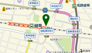 スターバックスコーヒー ASTY岐阜店の地図画像