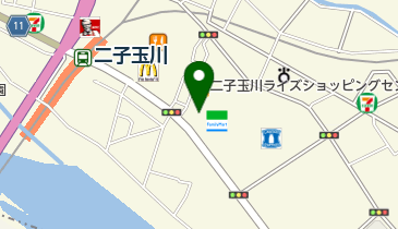 スターバックスコーヒー 二子玉川 蔦屋家電店の地図画像