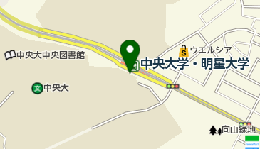 スターバックスコーヒー 中央大学店の地図画像