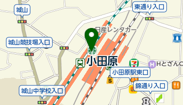 スターバックスコーヒー JR東海 小田原駅店の地図画像