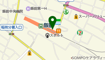 スターバックスコーヒー 飯能PePe店の地図画像